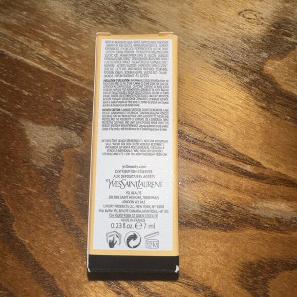 YSL Yves St Laurent MINI Pure Shots Eye Reboot Concentrate .23 Fl Oz/7 ML - Picture 3 of 4